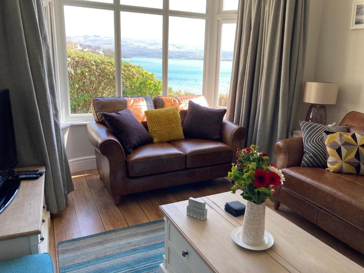 הוילה פורת'מאדוג Tegfryn , 5*, Sea View, Borth Y Gest מראה חיצוני תמונה